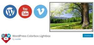 WordPress Colorbox Lightbox