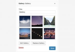 Wordpress Gallery Widget