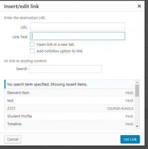 Url Field Setting